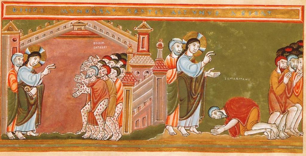 XXVIII domenica. "Mentre andavano, furono purificati"