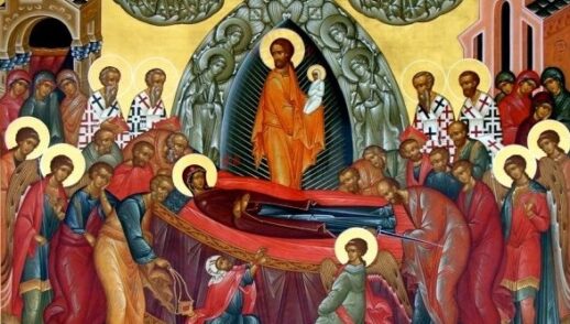 Assunzione della Beata Vergine Maria. Ha guardato l'umiltà della sua serva